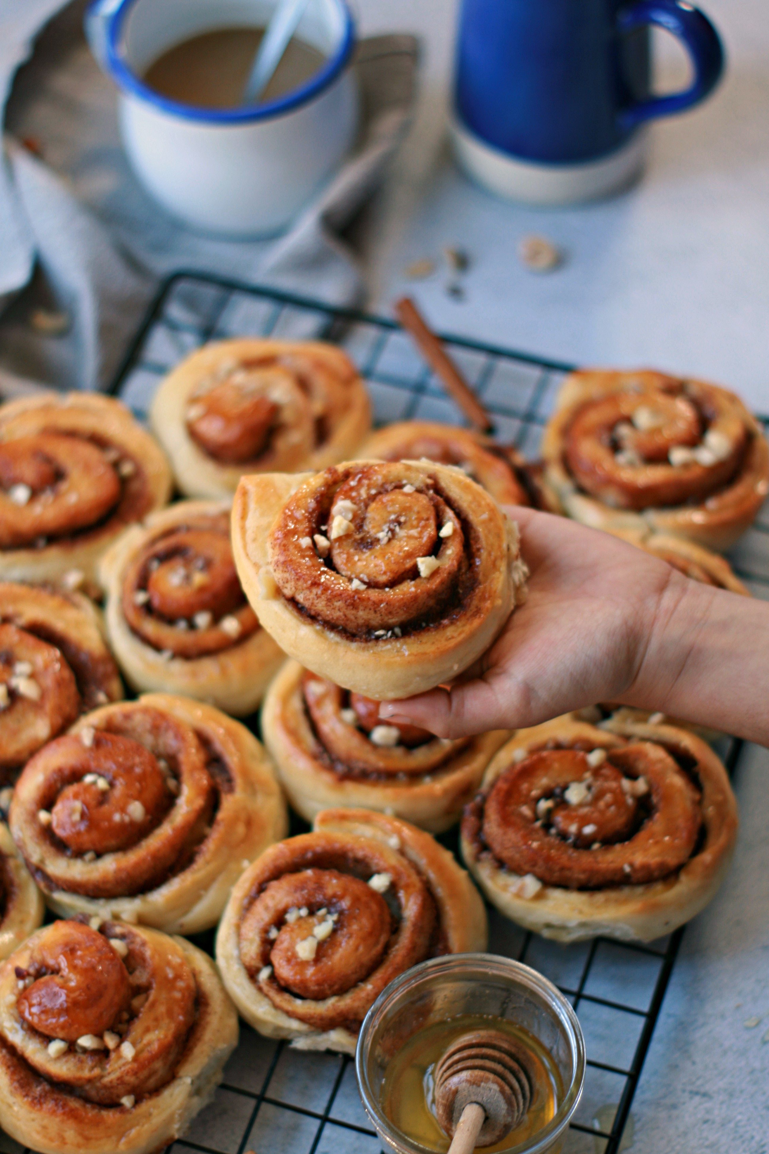 CINNAMON ROLLS, ROLINHOS DE CANELA